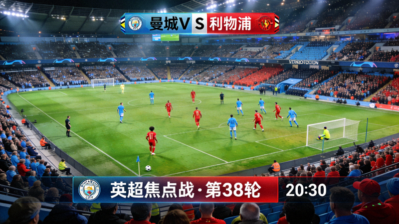 英超联赛焦点战曼城对阵利物浦直播